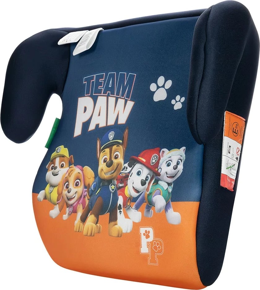 Ngritës sediljeje për makinë, Kaufmann, Paw Patrol, për lartësi 126-150 cm, ECE/UN R129, HDPE, 37x22x40 cm, 1.03 kg, blu