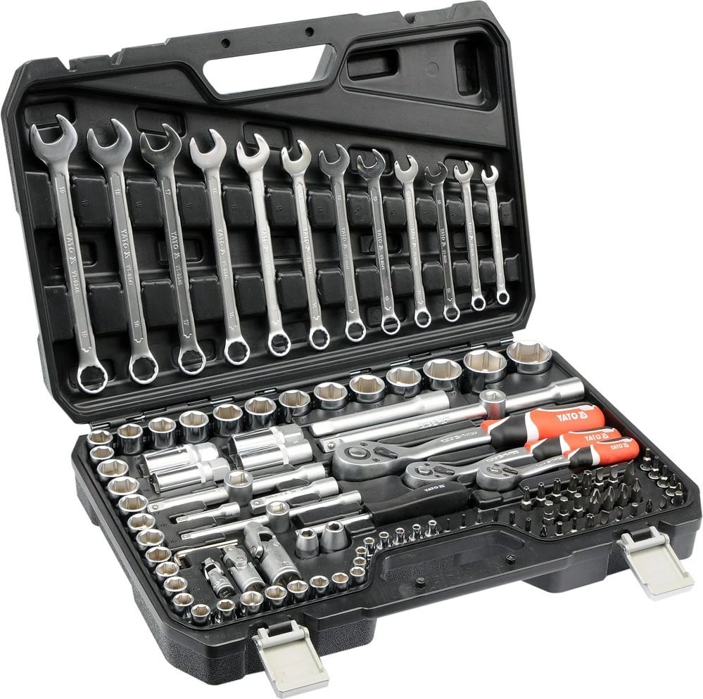 Set mjetesh mekanike YATO YT-38831, 111 pjesë, Ngjyrë e zezë