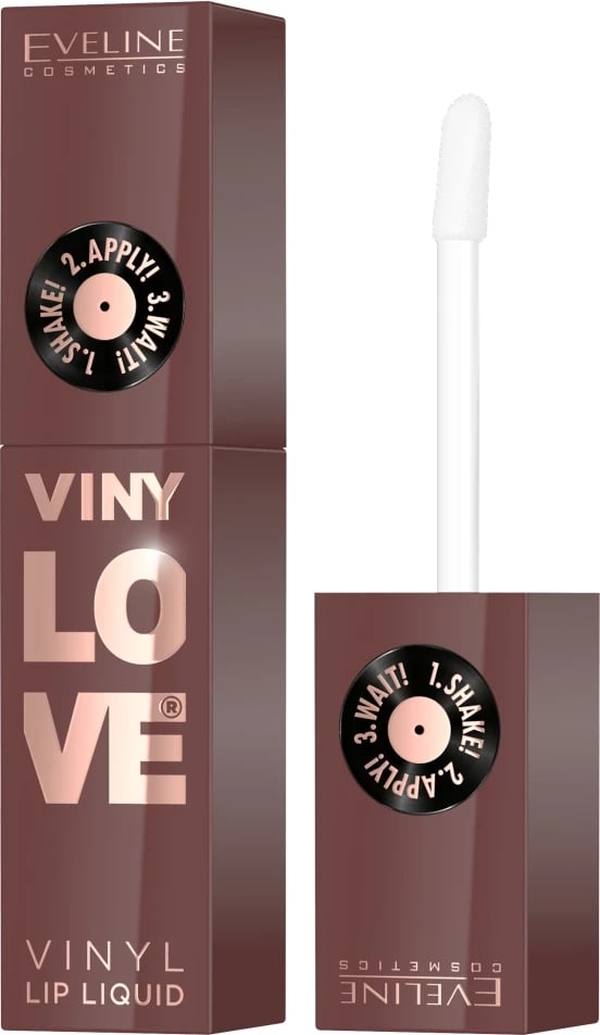 Buzëkuq i lëngshëm Eveline Cosmetics VinyLove 07 Nudy për femra, 4ml
