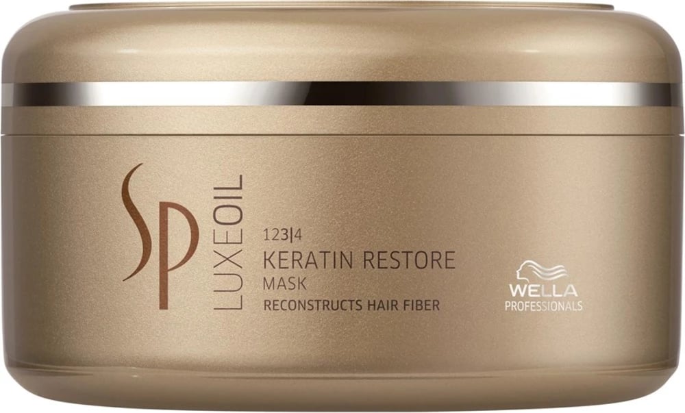 Maskë për flokë Wella Professionals SP Luxe Oil Keratin Restore Mask për femra, 150ml