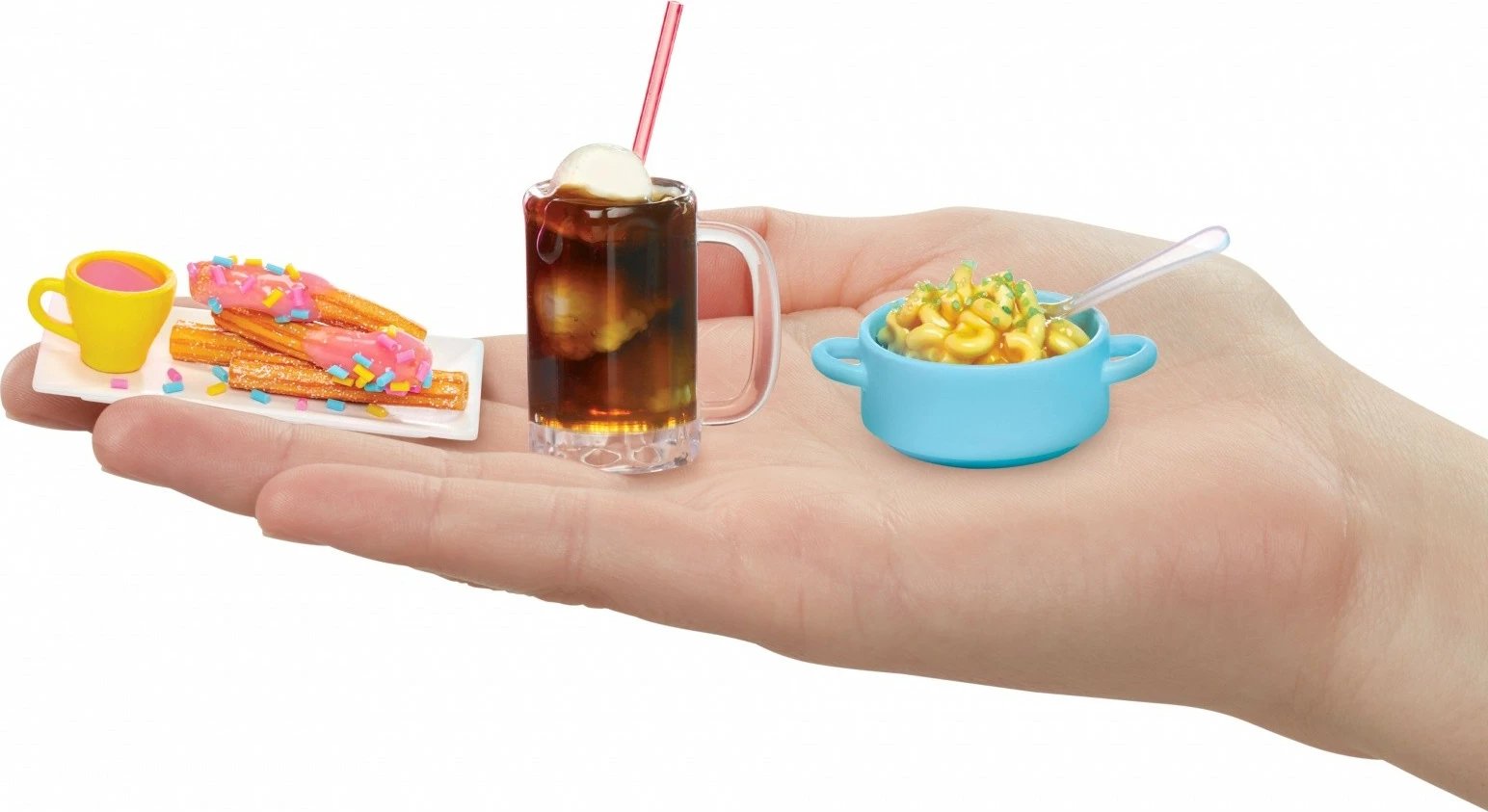 Set lodrash miniaturë MGA Miniverse Make It Mini Foods, 24 copë, plastikë