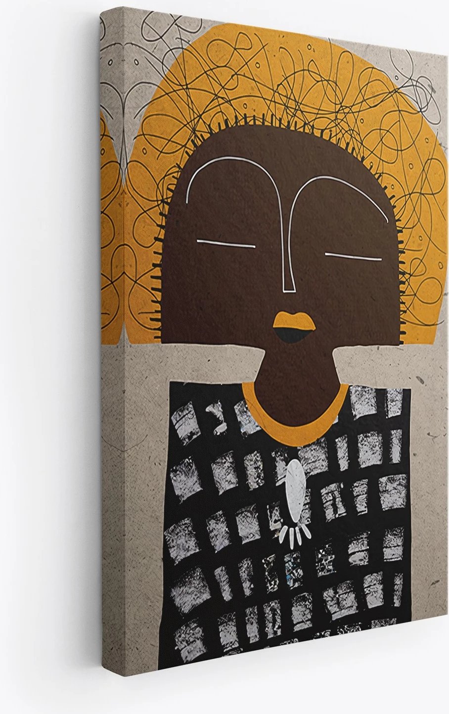 Pikturë dekorative në kanavacë (3 copë), Wallity, Ersycnvs5, 50x70cm