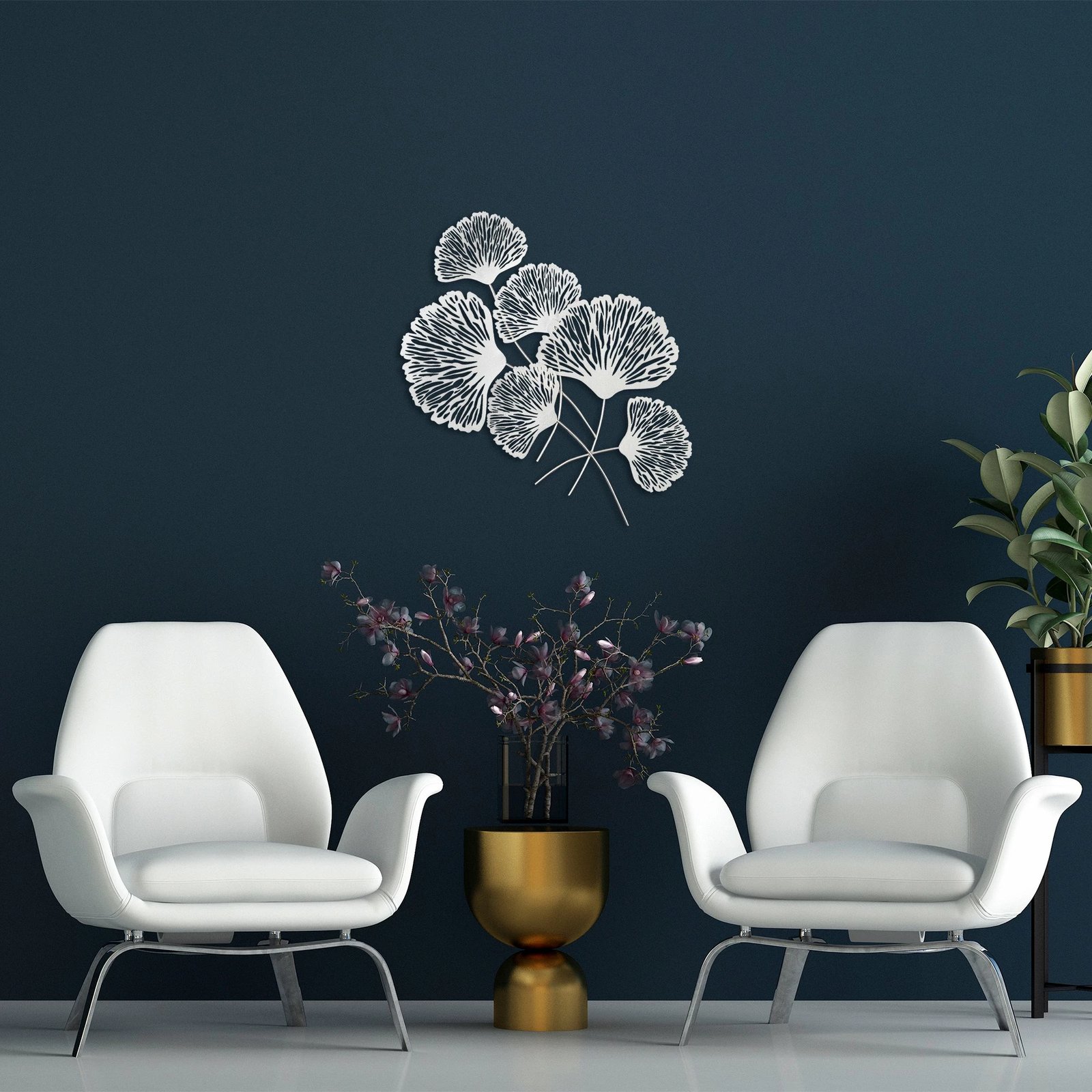 Aksesor dekorativ metalik për mur, Wallity, Tween v3 Aksesor dekorativ metalik për mur, Wallity, Tween v3