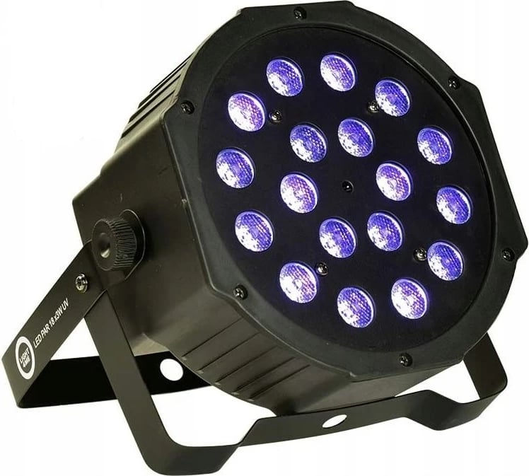 Reflektor LED PAR 18x3W UV Ultraviolet, No name