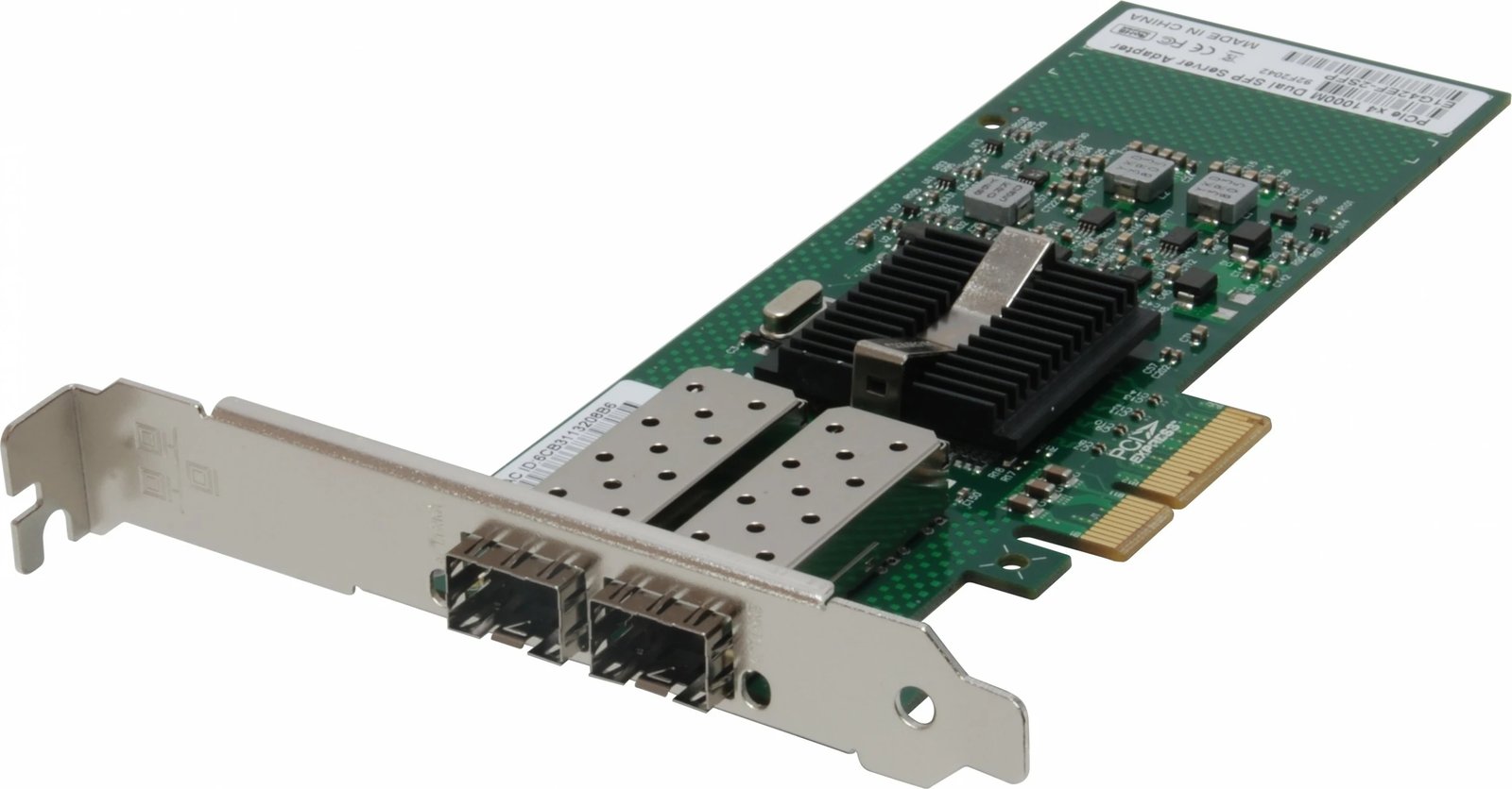 Kartelë rrjeti LevelOne GNC-0122, PCIe 4X, 2 x SFP, Alumin Kartelë rrjeti LevelOne GNC-0122, PCIe 4X, 2 x SFP, Alumin