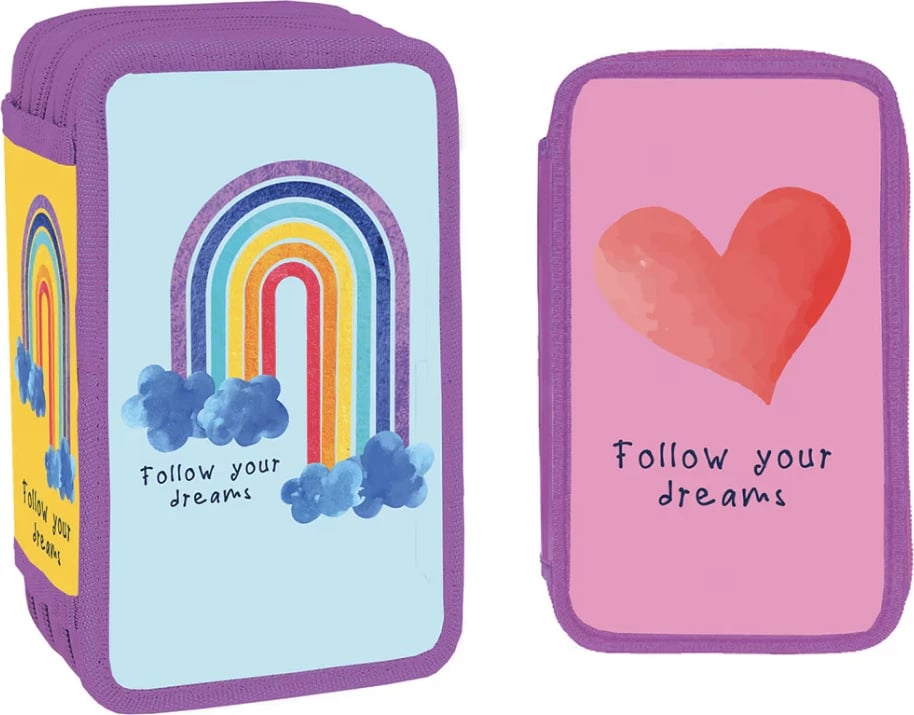 OSH FOTROLLE E MBUSHUR ME 3 ZIPS RAINBOW YL112