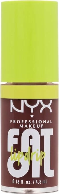 Lip Oil për femra NYX Professional Makeup Fat Oil Lip Drip 14 Inside Scoop e kuqe 4,8ml