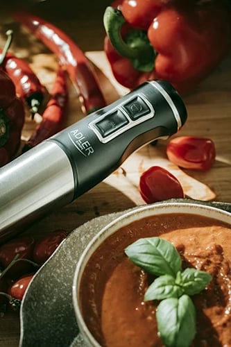 Blender dore, Adler AD 4628, 16000 rpm, 1200-1500W (max 1900W), Turbo, thyen akull, inoks, zi/argjendtë Blender dore, Adler AD 4628, 16000 rpm, 1200-1500W (max 1900W), Turbo, thyen akull, inoks, zi/argjendtë