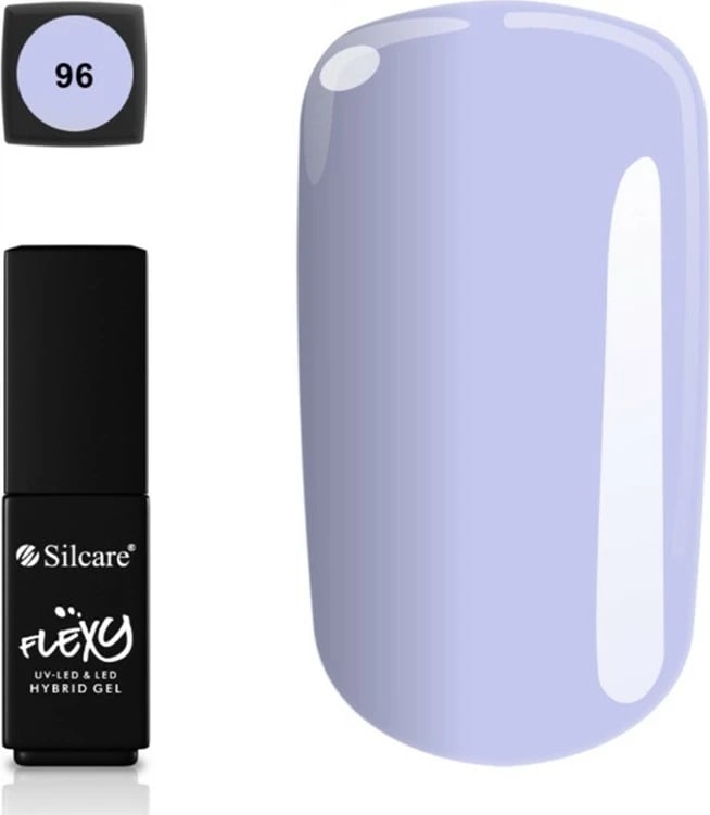 Llak për thonj për femra Silcare Flexy Hybrid Gel Flexy Dance 96, 4.5g