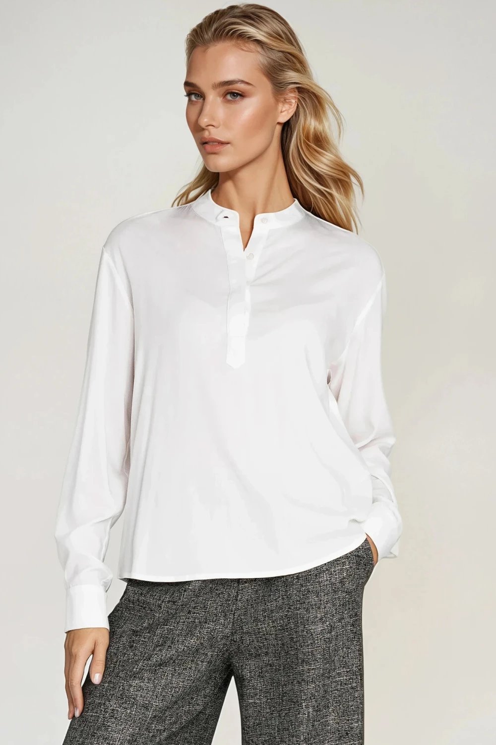 Bluzë për femra Nife 217584, beige