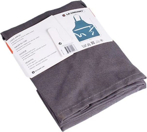 Përparëse kuzhine, Le Creuset, 95000700444000, 89x79 cm, gri perlë klasike