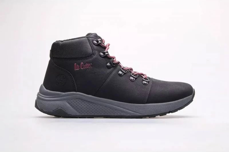 Këpucë të larta Lee Cooper për meshkuj, të zeza