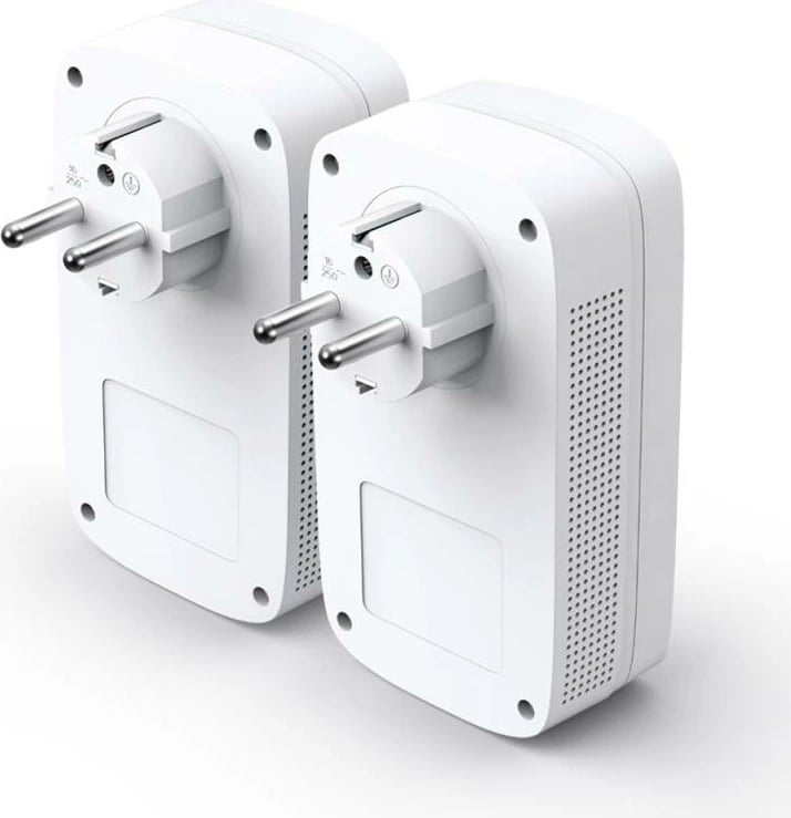 Kit adapter Powerline TP-Link TL-PA8033P AV1300, 3x Gigabit LAN, prizë kaluese, 2x2 MIMO, HomePlug AV2, set 2 copë