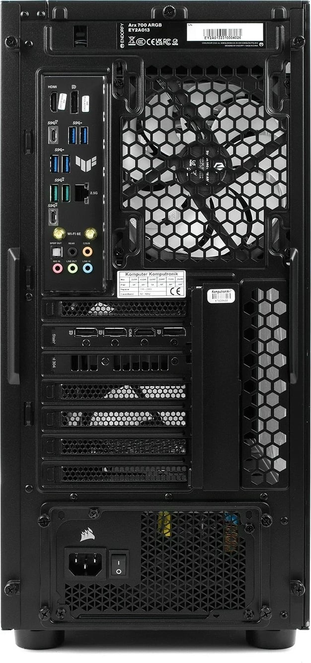 Komputronik Ultimate X714 i7 RTX 4070 Super 64GB 4TB+8TB W11 Pro e zezë