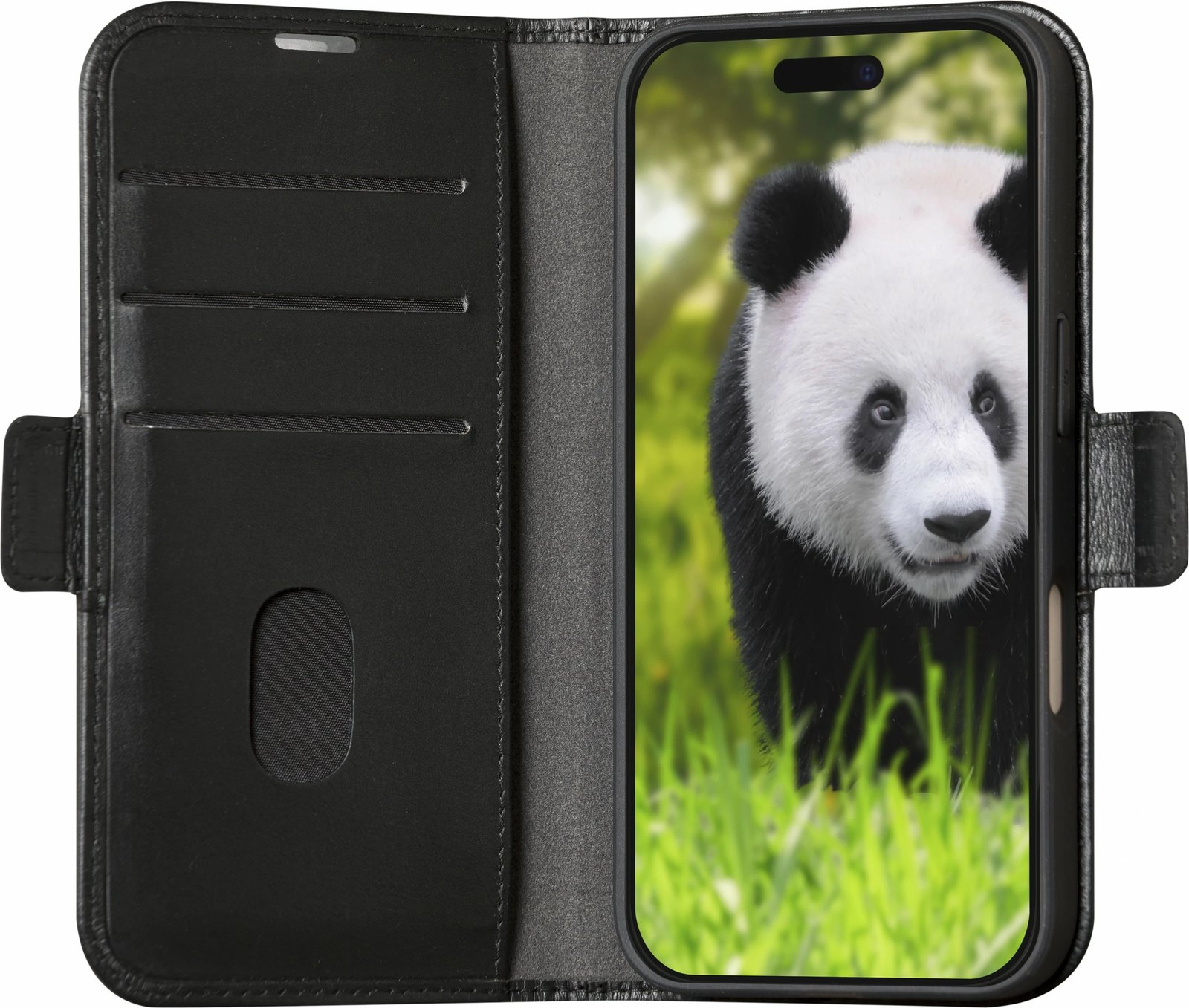 Mbështjellës dbramante1928 COPENHAGEN_3 për iPhone 16 Pro, e zezë