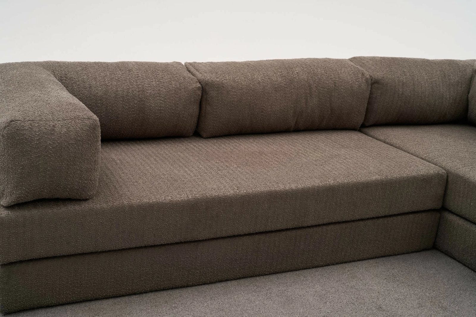 Këndare Comfort, stof 100% chenille, ngjyrë gri, Atelier del Sofa