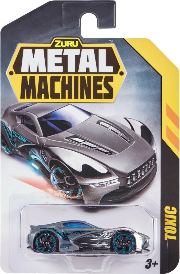 Set vetura lodër ZURU Metal Machines Auto Series 2, 24 copë, mix ngjyra