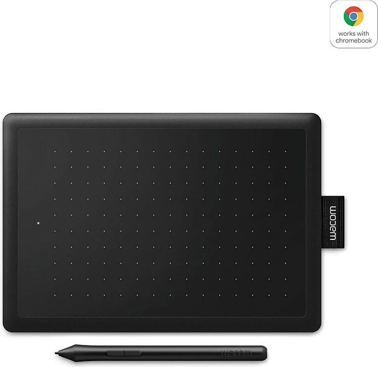 Tablet grafike Wacom One by Small, Wired, 2540 lpi, 152 x 95 mm, USB, Pen, e zezë