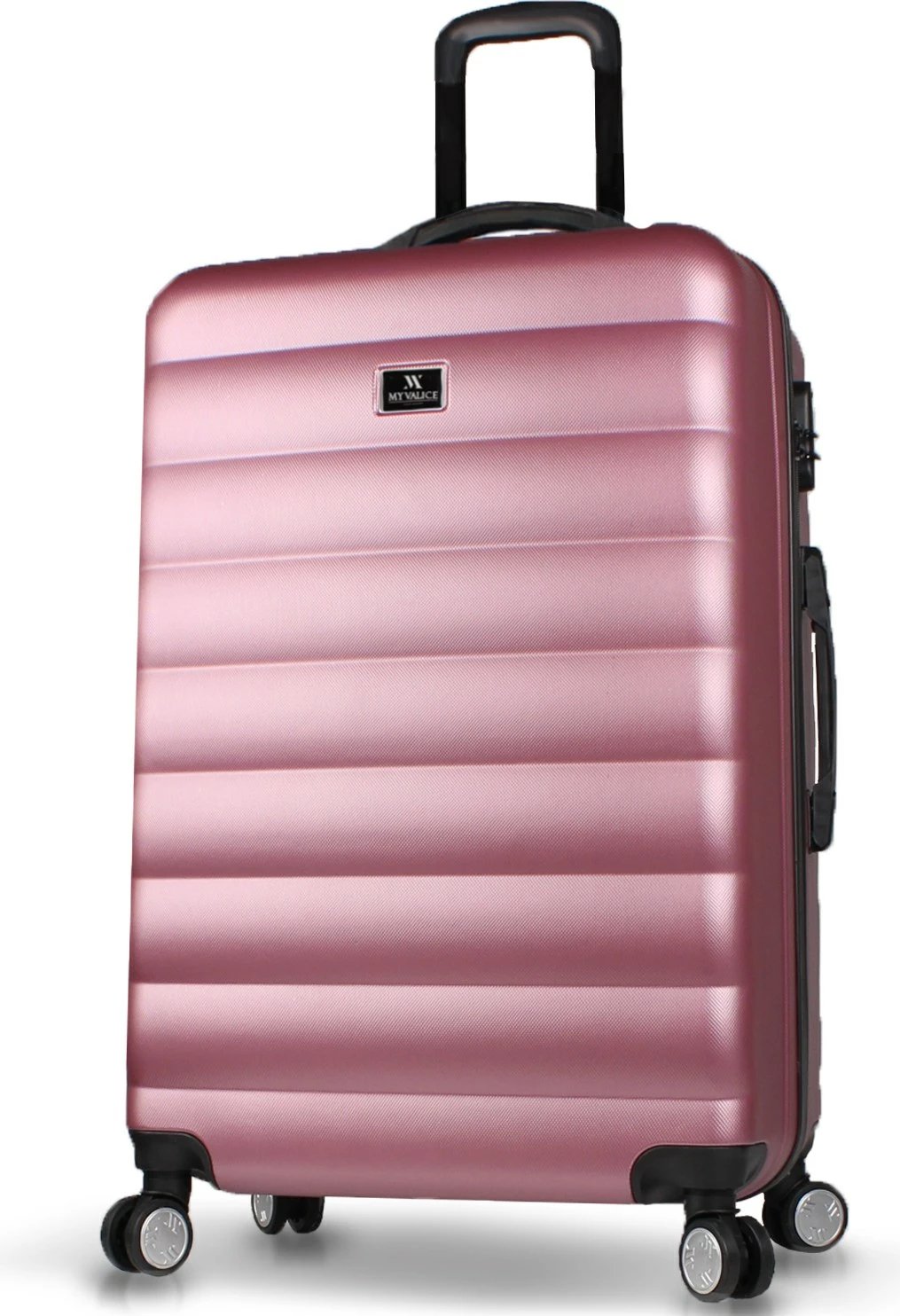 Valixhe e madhe, ngjyrë rozë gold, Zoozie Bags, 6841