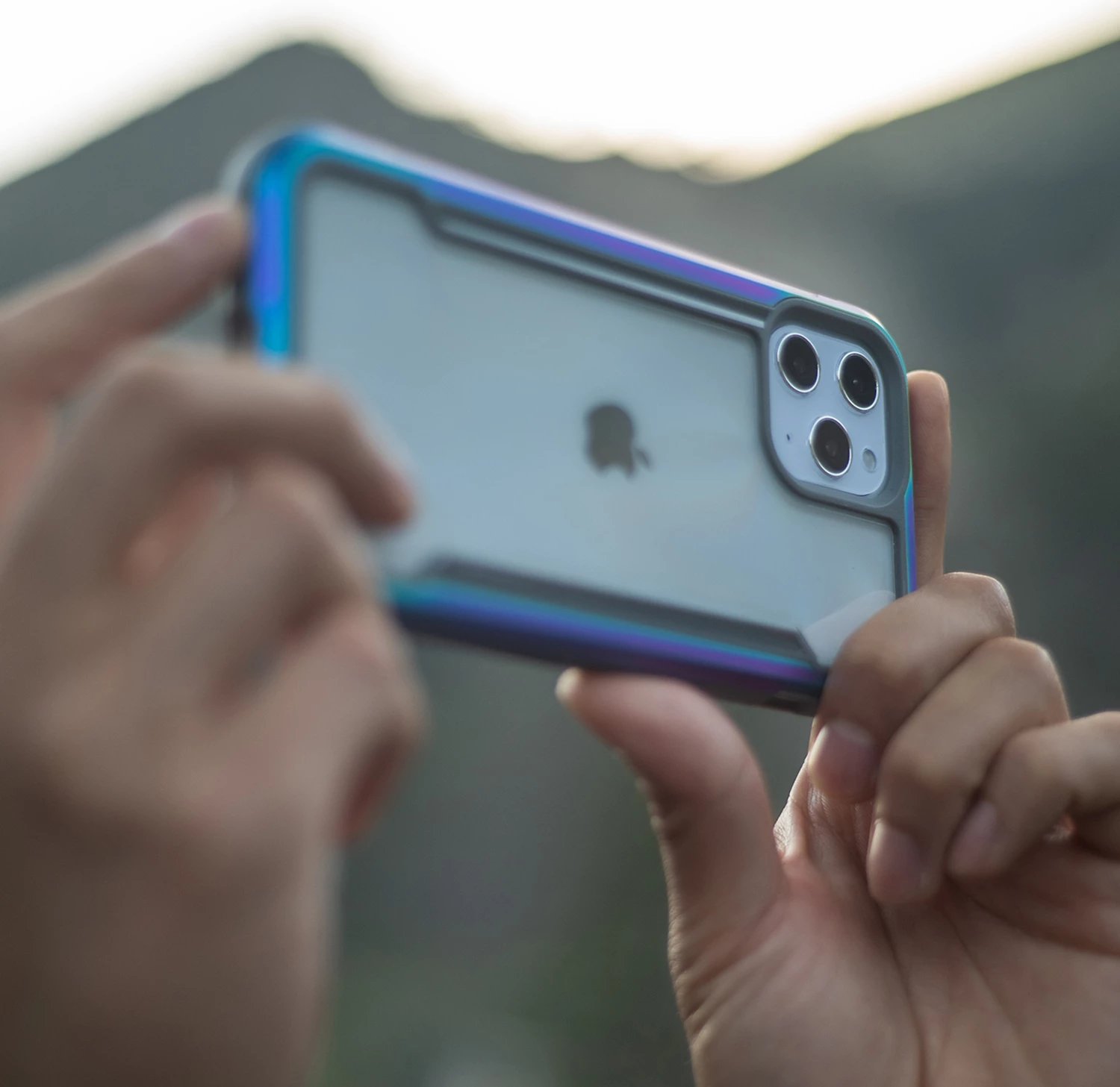 Mbështjellës Raptic X-Doria Shield për iPhone 14 Pro Max, MagSafe, Blu