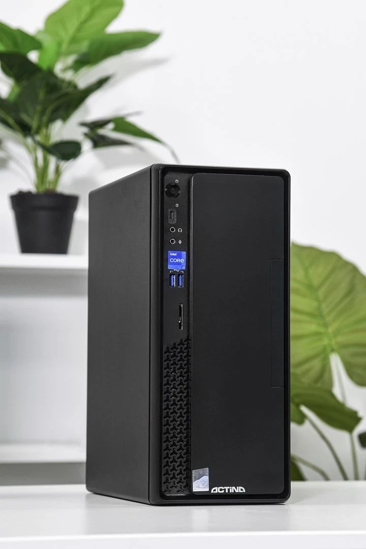 PC Mini Tower Actina, AMD Ryzen™ 5 5600G, 16 GB RAM Memorje, 512 GB SSD, i zi PC Mini Tower Actina, AMD Ryzen™ 5 5600G, 16 GB RAM Memorje, 512 GB SSD, i zi