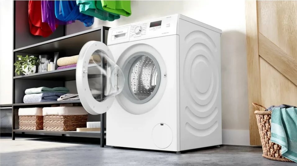 Lavatriqe Bosch WGE02201PL, 7 kg, e bardhë