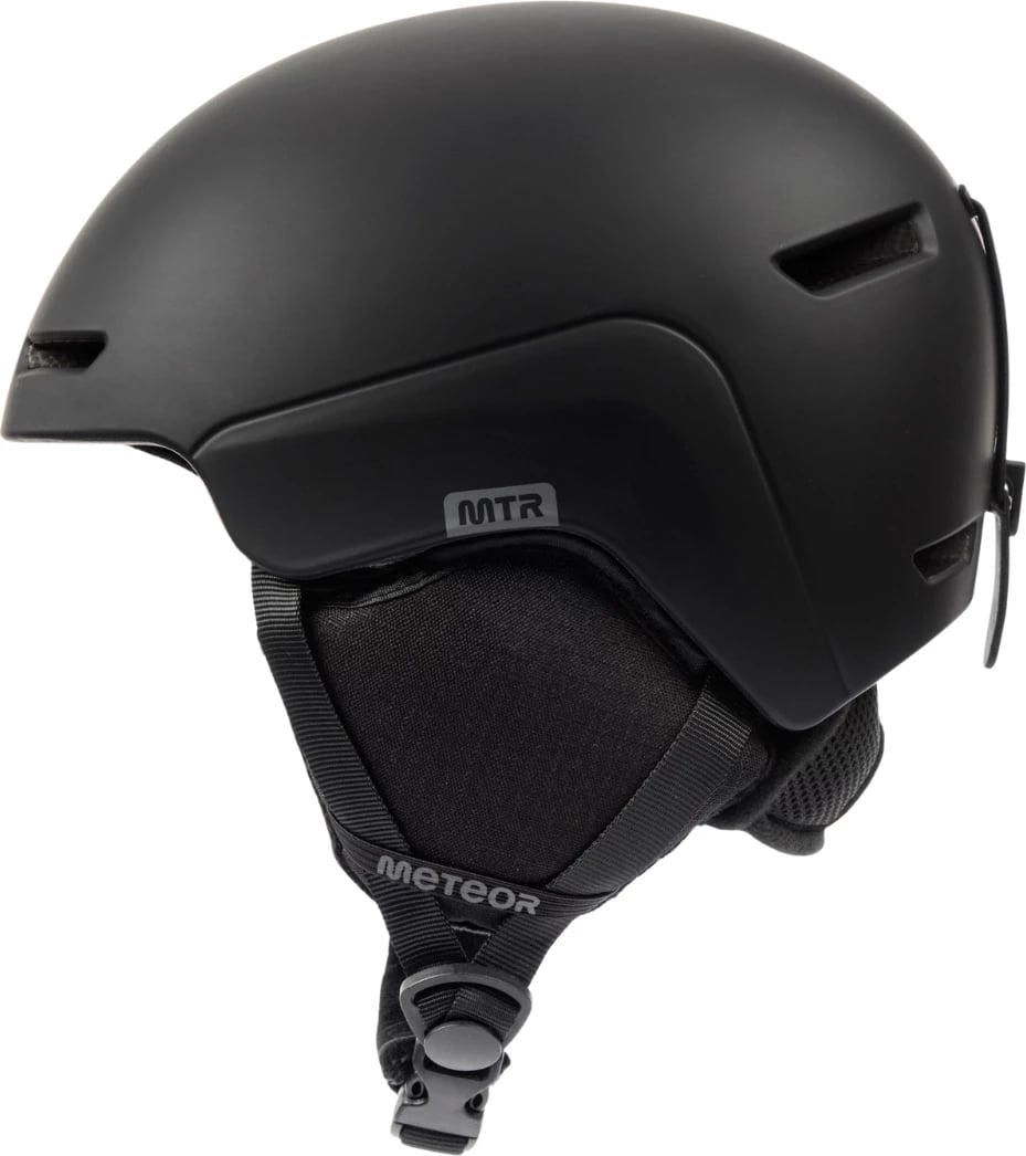 Helmetë skijimi Meteor unisex, e zezë