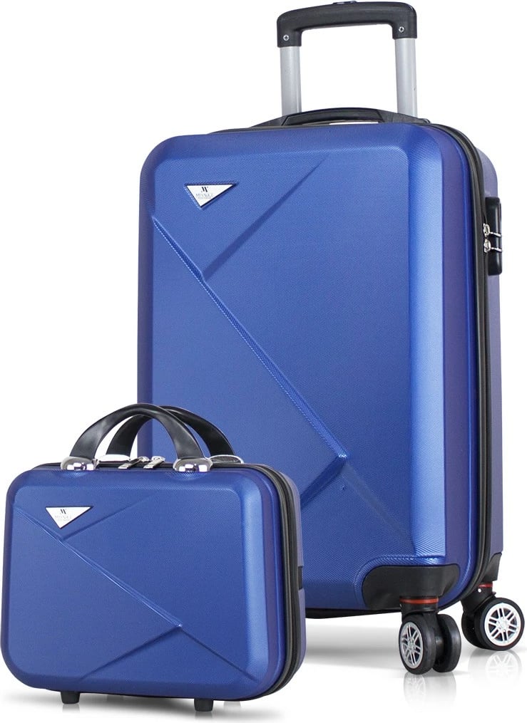 Set valixhesh (2 copë), ngjyrë kaltër, Zoozie Bags, 1376