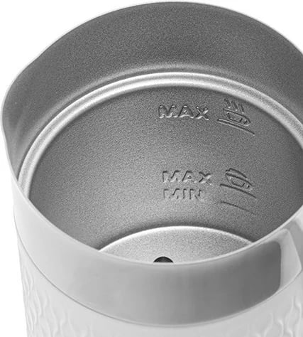 Shkumues qumështi Adler AD 4494 automatik, Metalik, Bardhë