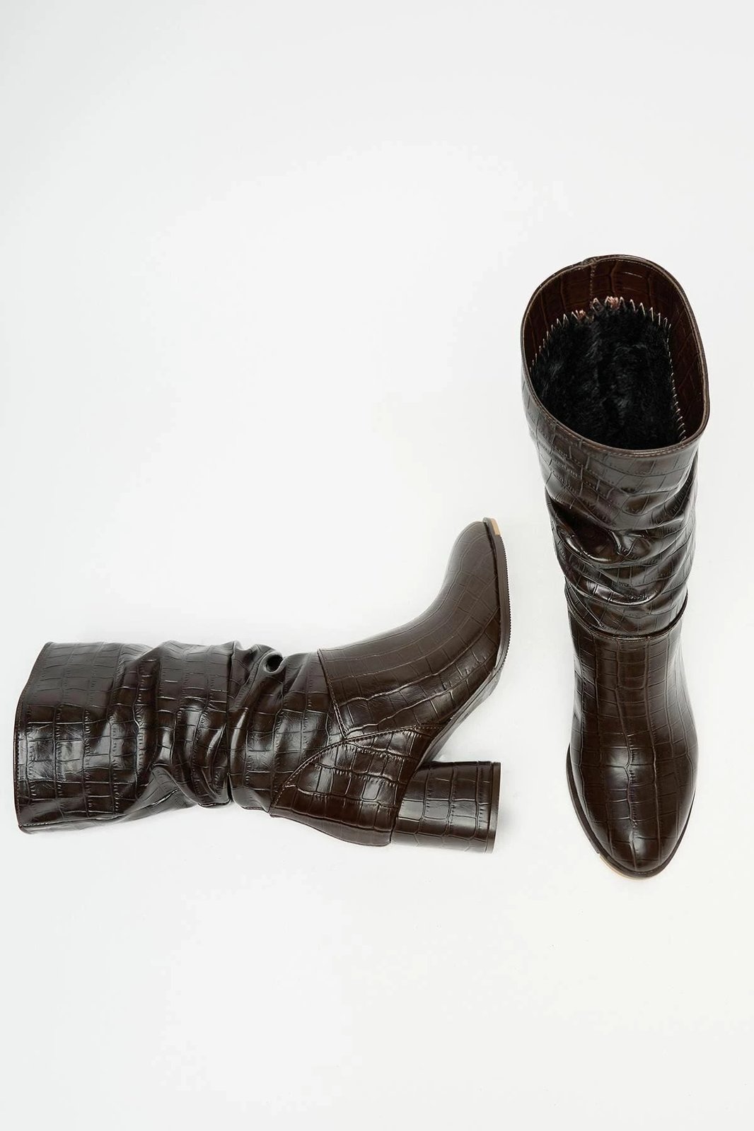 Çizme për gra, ngjyrë kafe, Jumeon, MK1350123KR20-001