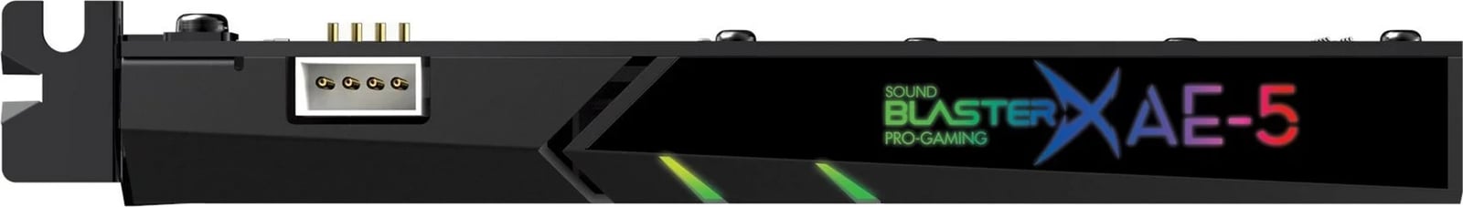 Kartë zëri Creative Sound BlasterX AE-5 Plus, PCI-E, 5.1 kanale, E zezë