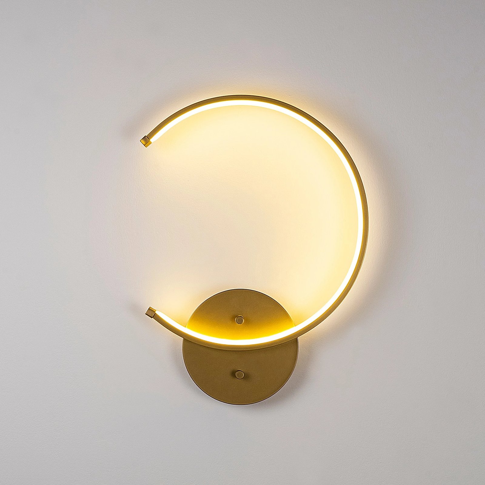 Llambë muri Opviq, Moon - 13329, ngjyrë ari