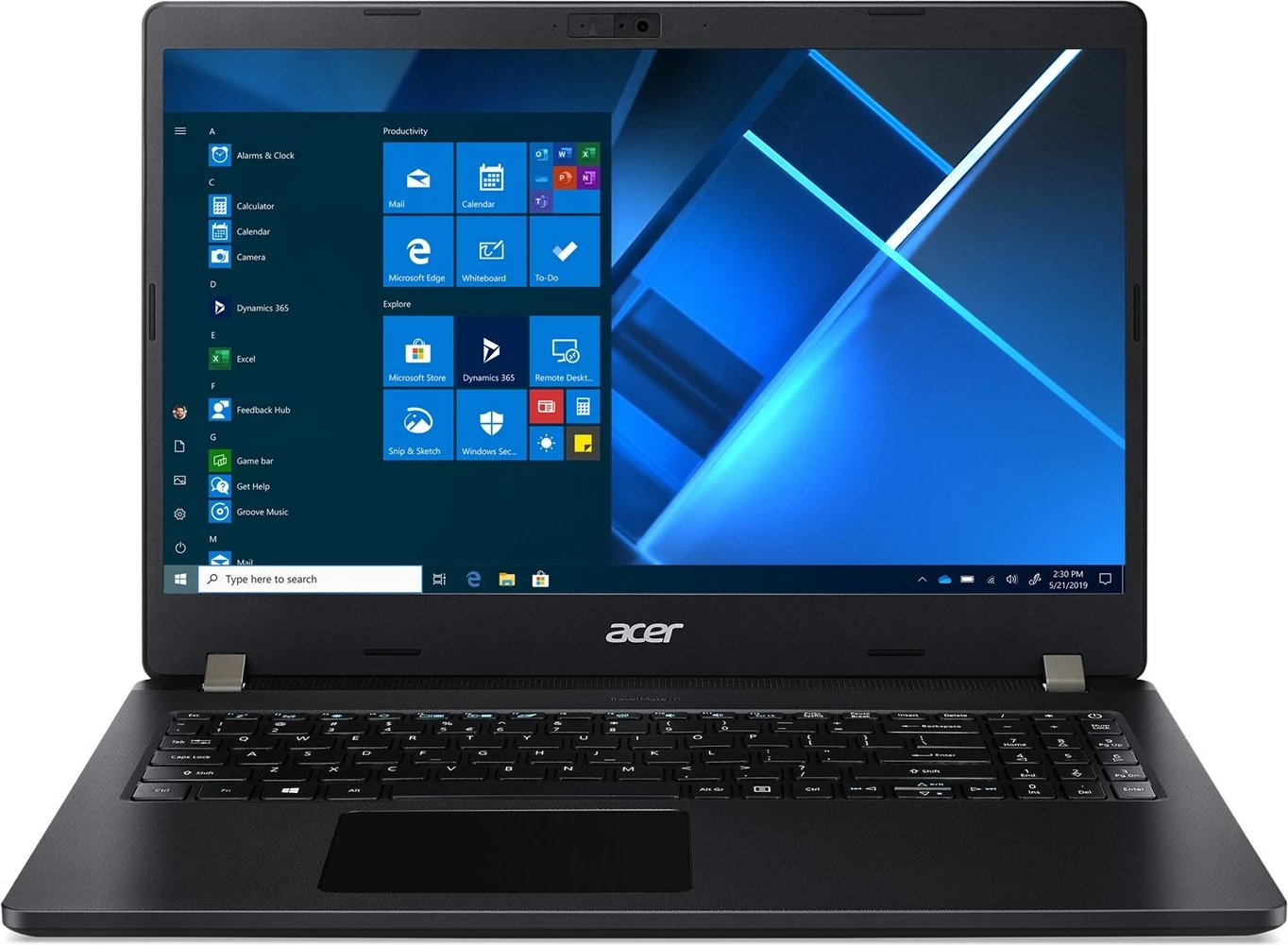 Laptop Acer TravelMate P2 TMP215-53, 15.6", Intel core i3, 8GB RAM, 256GB SSD, Intel UHD Graphics, i zi