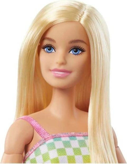 Kukull Barbie Fashionistas Mattel HJT13 me karrocë me rrota, shumëngjyrëshe