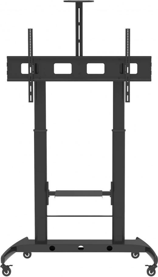 Qëndrim mobil Techly ICA-TR45 për TV ose tabelë interaktive, 52-110 inç, 120kg, i zi