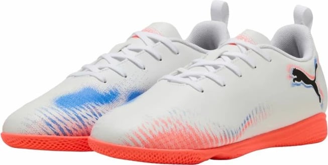 Atlete futbolli për fëmijë Puma, të bardha