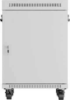 Kasë rack LANBERG Szafy RACK 19 inch 15U 600x600mm, xhami, gri