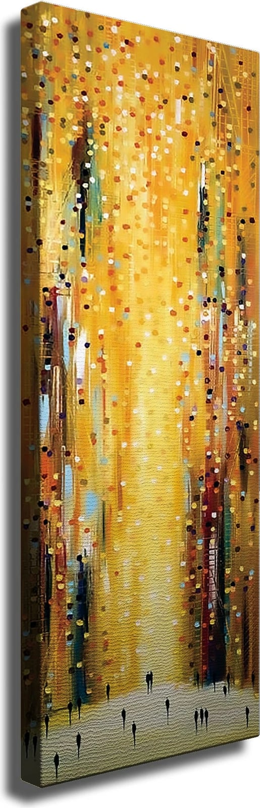 Pikturë dekorative në kanavacë Wallity, shumëngjyrëshe, KNV4439_3080, 30x80cm