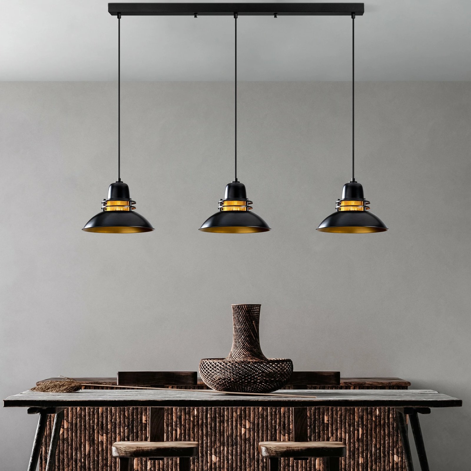 Llambë tavani Opviq, Tıbet - 3735-3, ngjyrë e zezë