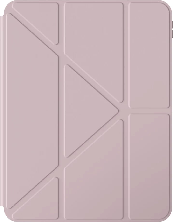 Mbështjellës tablet, AmazingThing, Titan Pro Mag, për iPad Air 11" M3/M2 dhe 10.9" (5 gen), 720° rrotullim, qëndrim magnetik, mbajtëse Apple Pencil, rozë