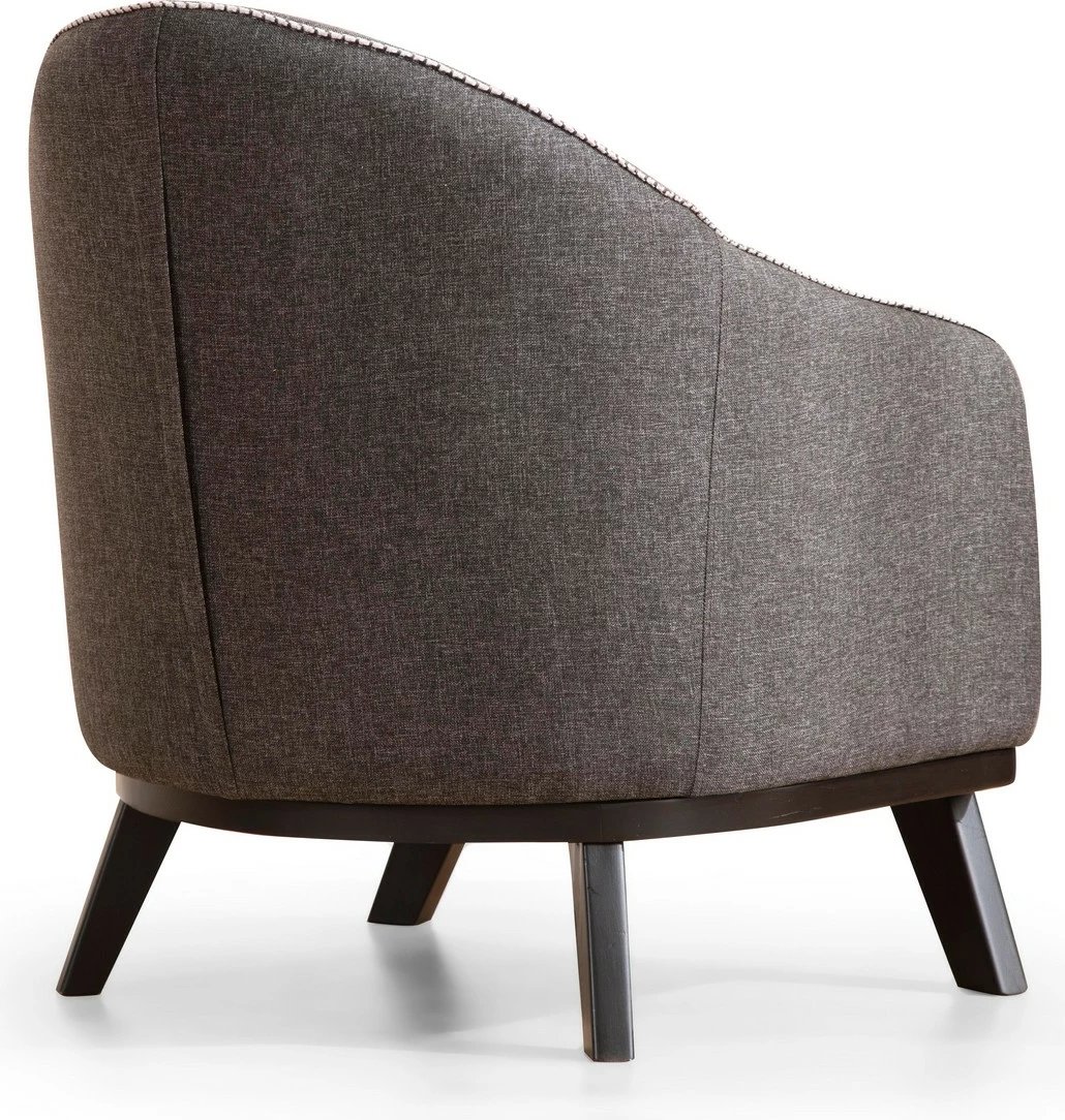 Karrige krahu Leon, ngjyrë antracit, Atelier del Sofa