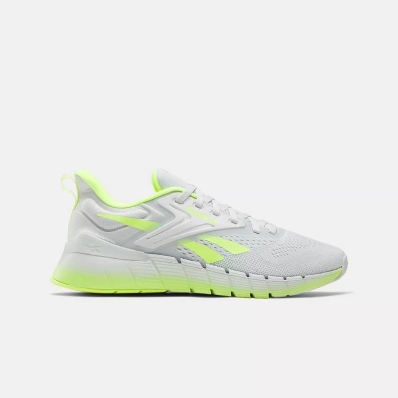 Atlete për meshkuj Reebok, të bardha dhe të verdha