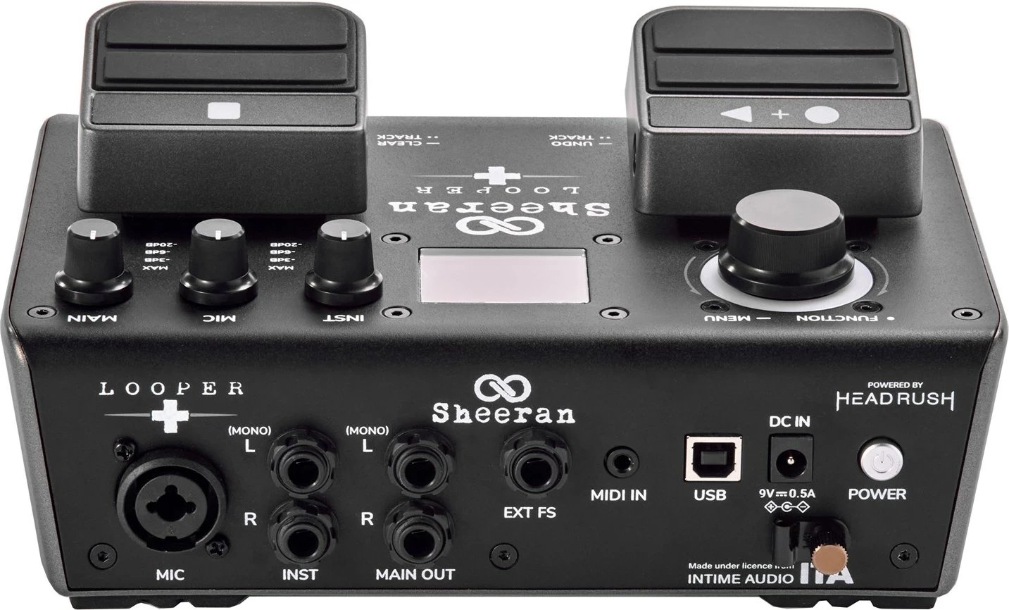 Looper dhe procesor vokal HEADRUSH Sheeran Looper+, i zi