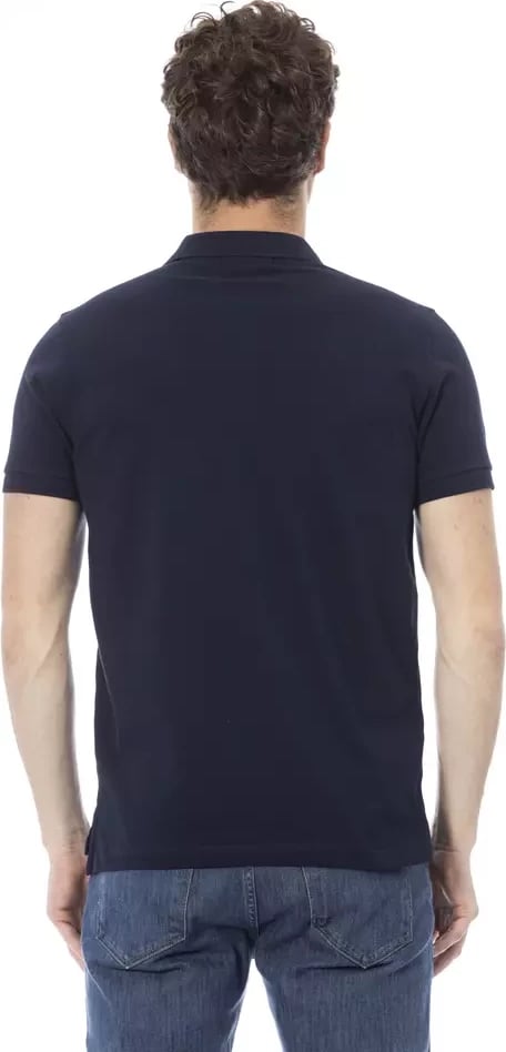 Maicë polo për meshkuj Baldinini Trend, e kaltër