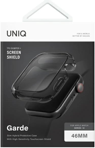 Mbështjellës UNIQ Garde për Apple Watch 46mm, i tymosur