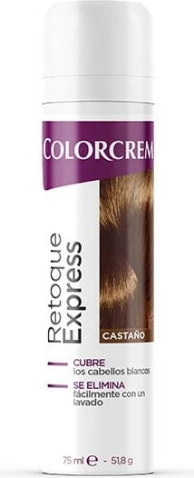 Spray për ngjyrosje flokësh Eugene Perma Colorcrem Retoque Express unisex kafe, 75ml