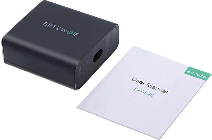 Karikues muri BlitzWolf BW-S26, 250W, 8 porta USB-A/USB-C, zi
