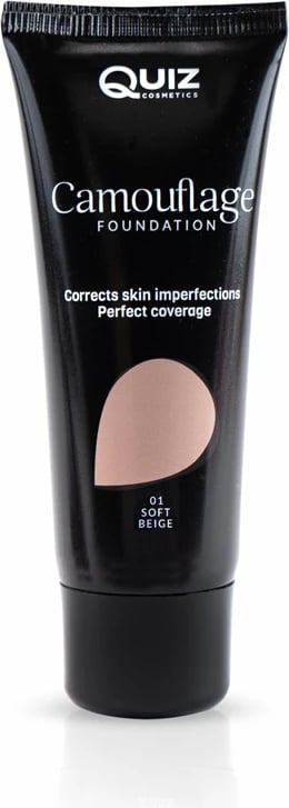 Fondatinë për femra Quiz Cosmetics Camouflage Vitamin E N°01, 30ml