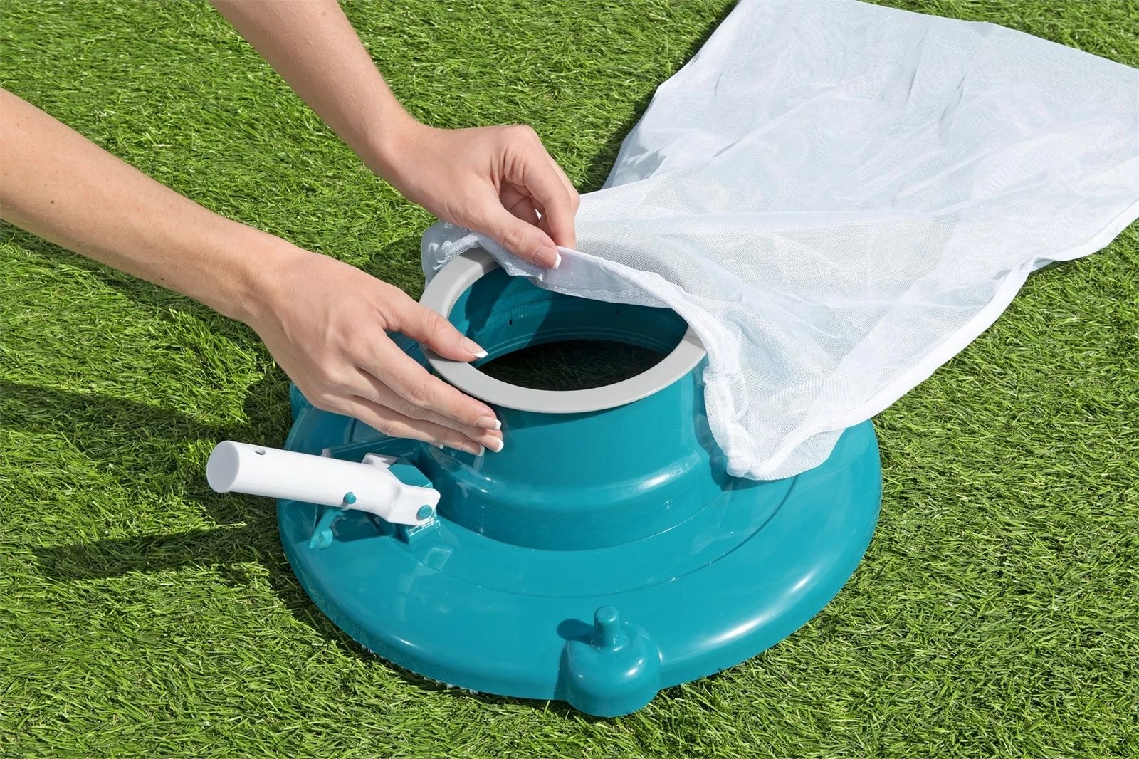 Fshesë pishine Bestway AquaSuction, për gjethe, Blu