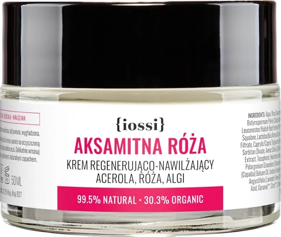 Krem fytyre për femra Iossi Velvety Rose Regenerating and Moisturizing, 50ml